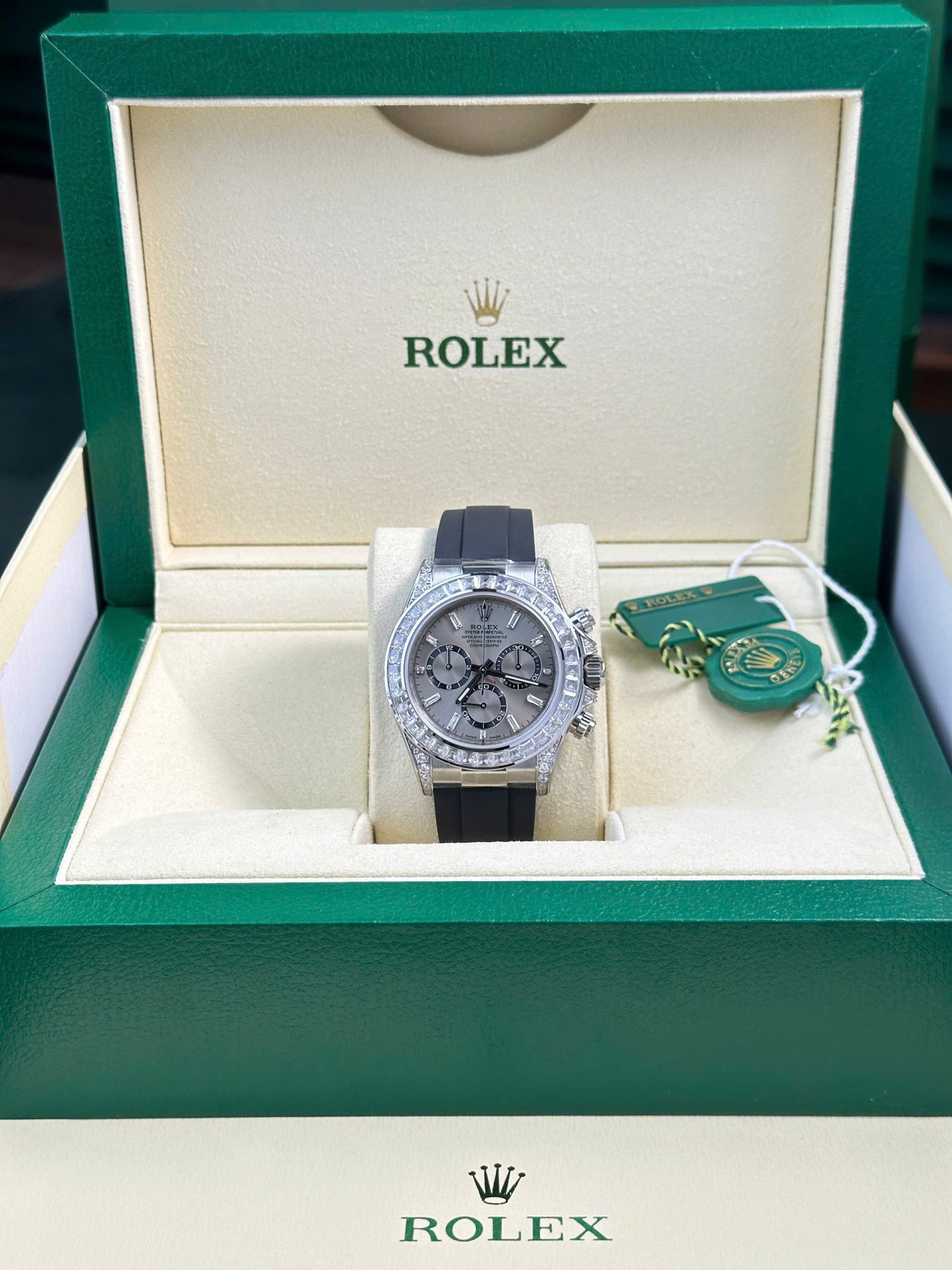 Rolex Daytona 126539TBR Replica Watch Dial Gray Sundust 40mm