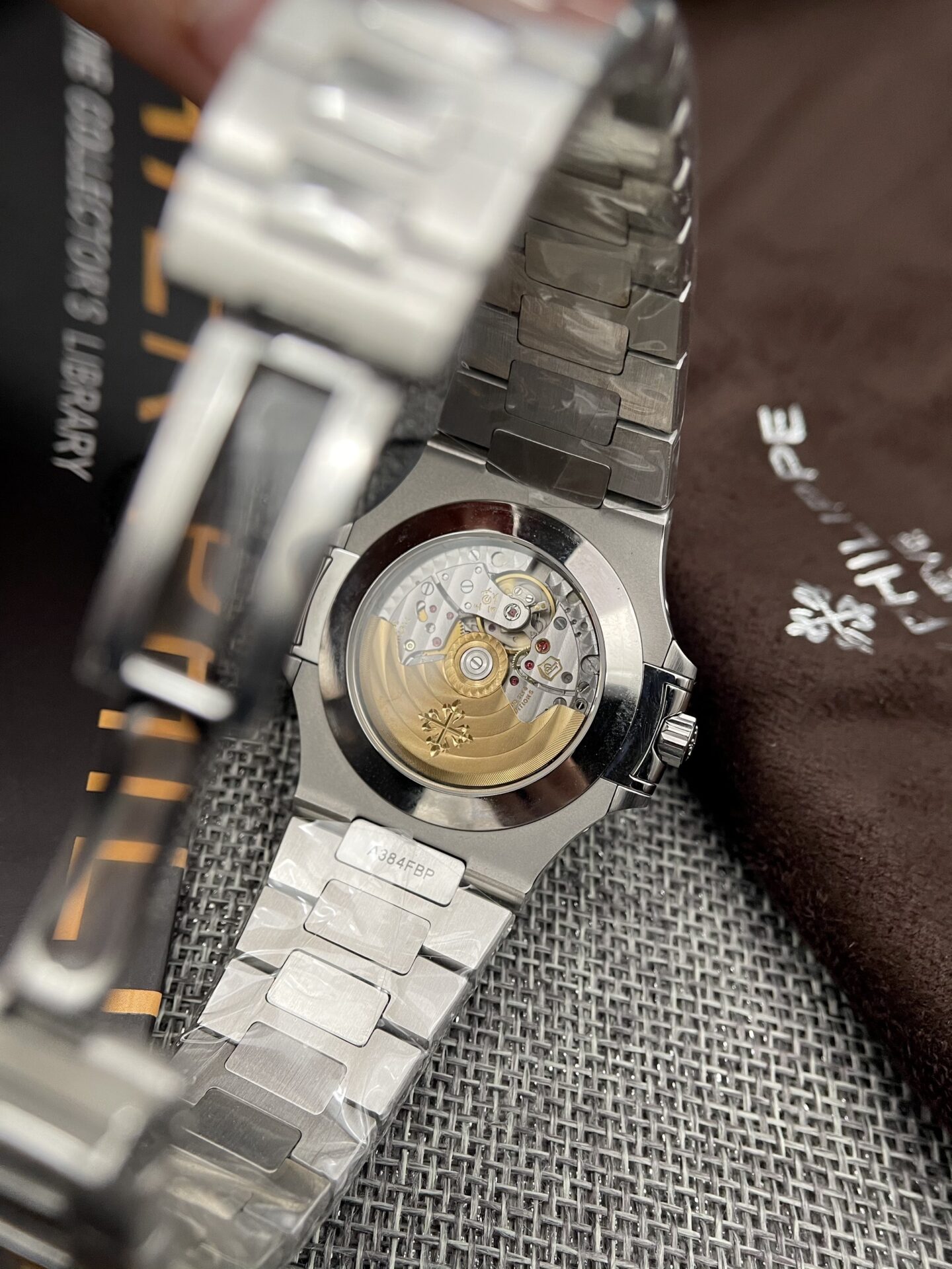 Patek Philippe Nautilus 5726 Best Replica Watch Gray Dial GRF 40.5mm