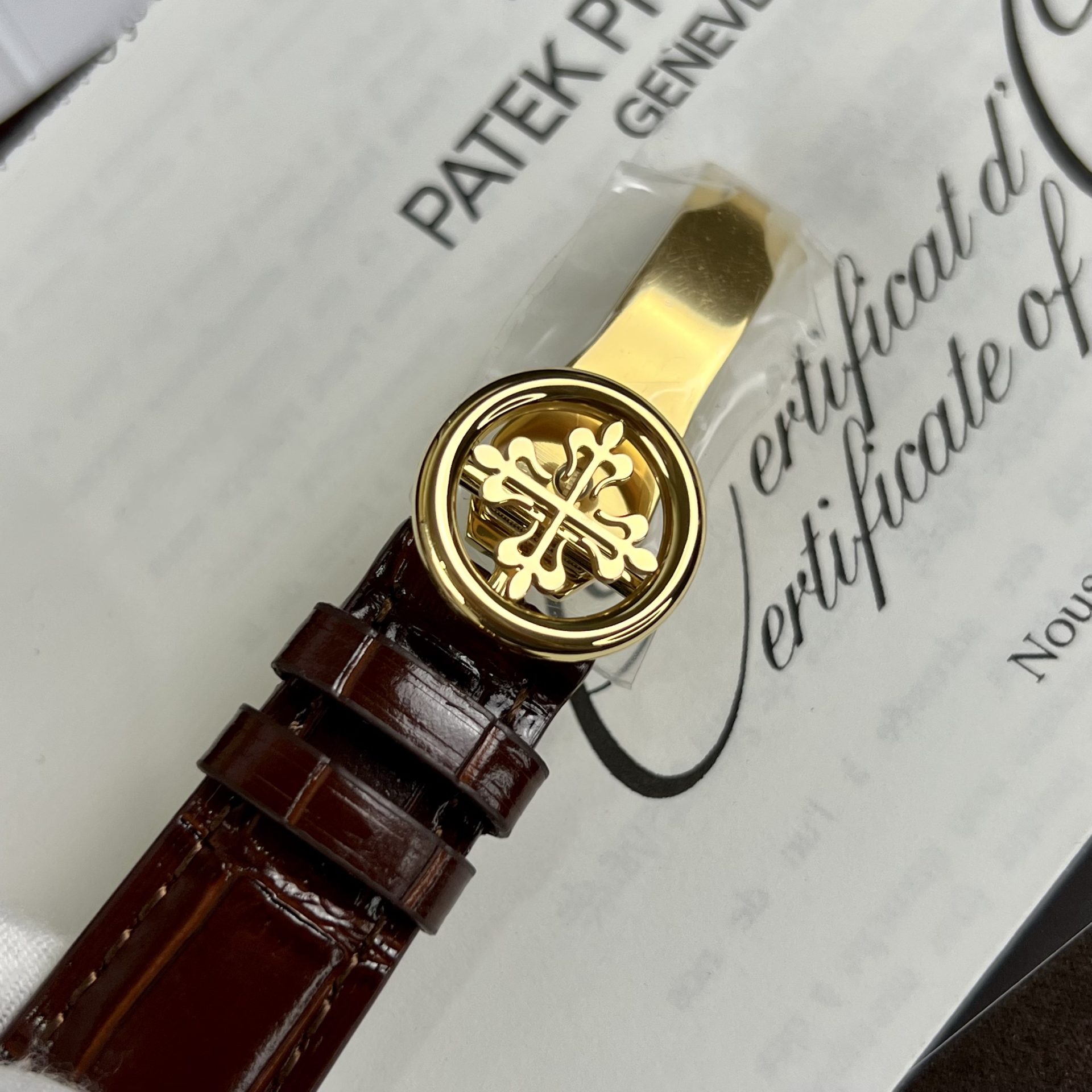 Patek Philippe Replica Watch Grand Complications 5160R Leather Strap 38mm