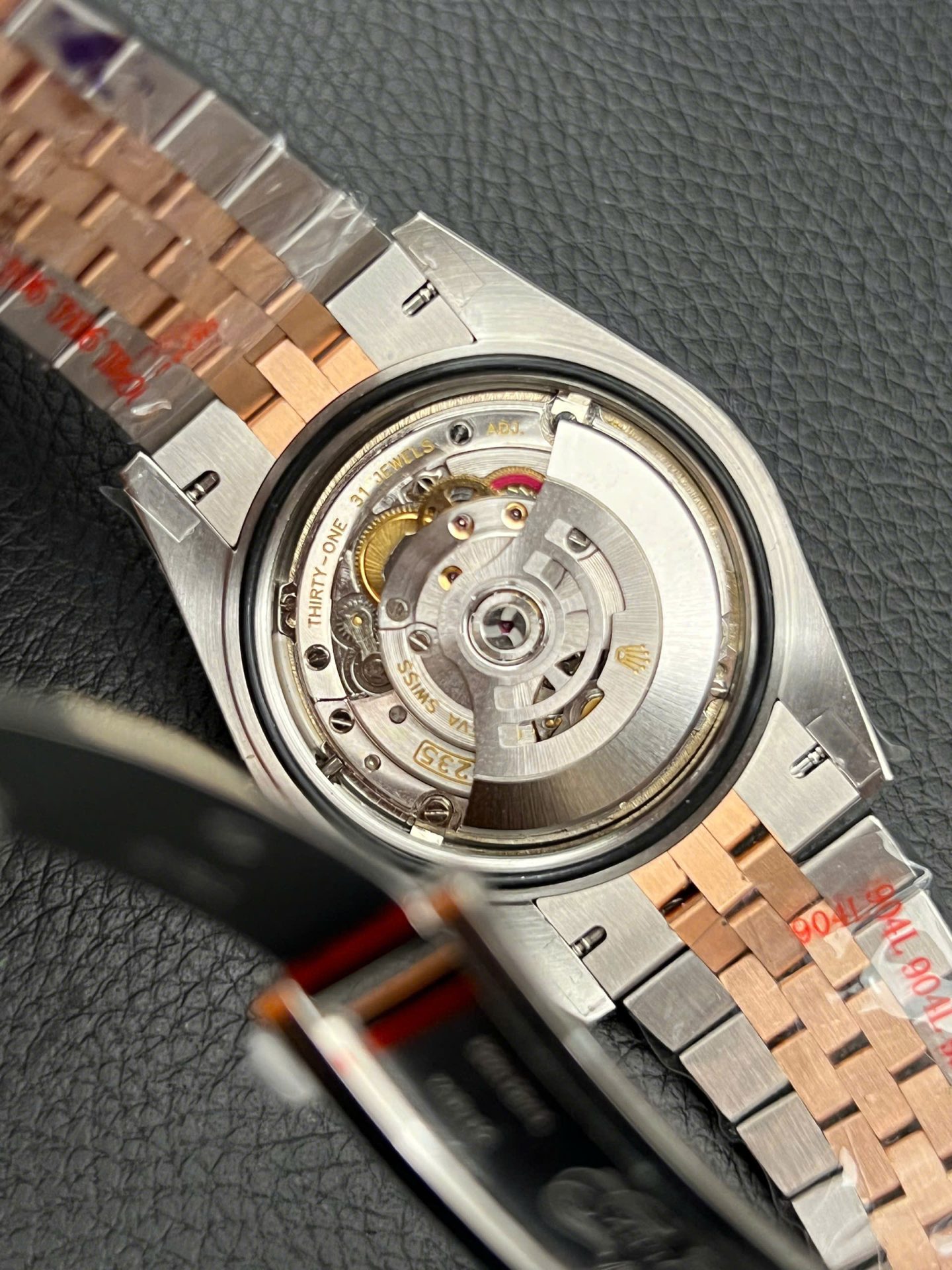 Rolex DateJust Dial Mother Of Pearl Custom Gold Wrapped GM Factory 41mm