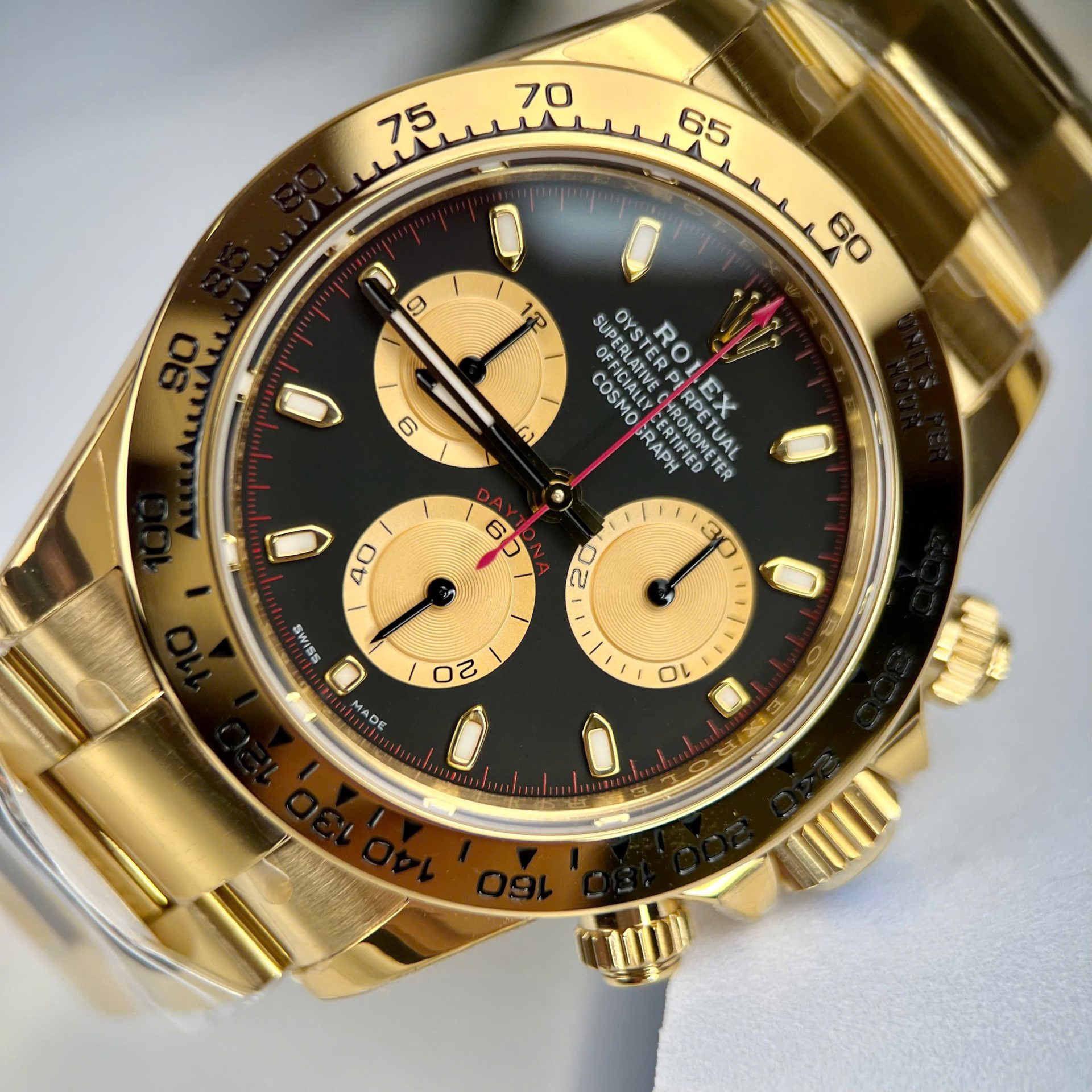 Rolex Daytona Replica 11 Watch Black Dial BT Factory 40mm