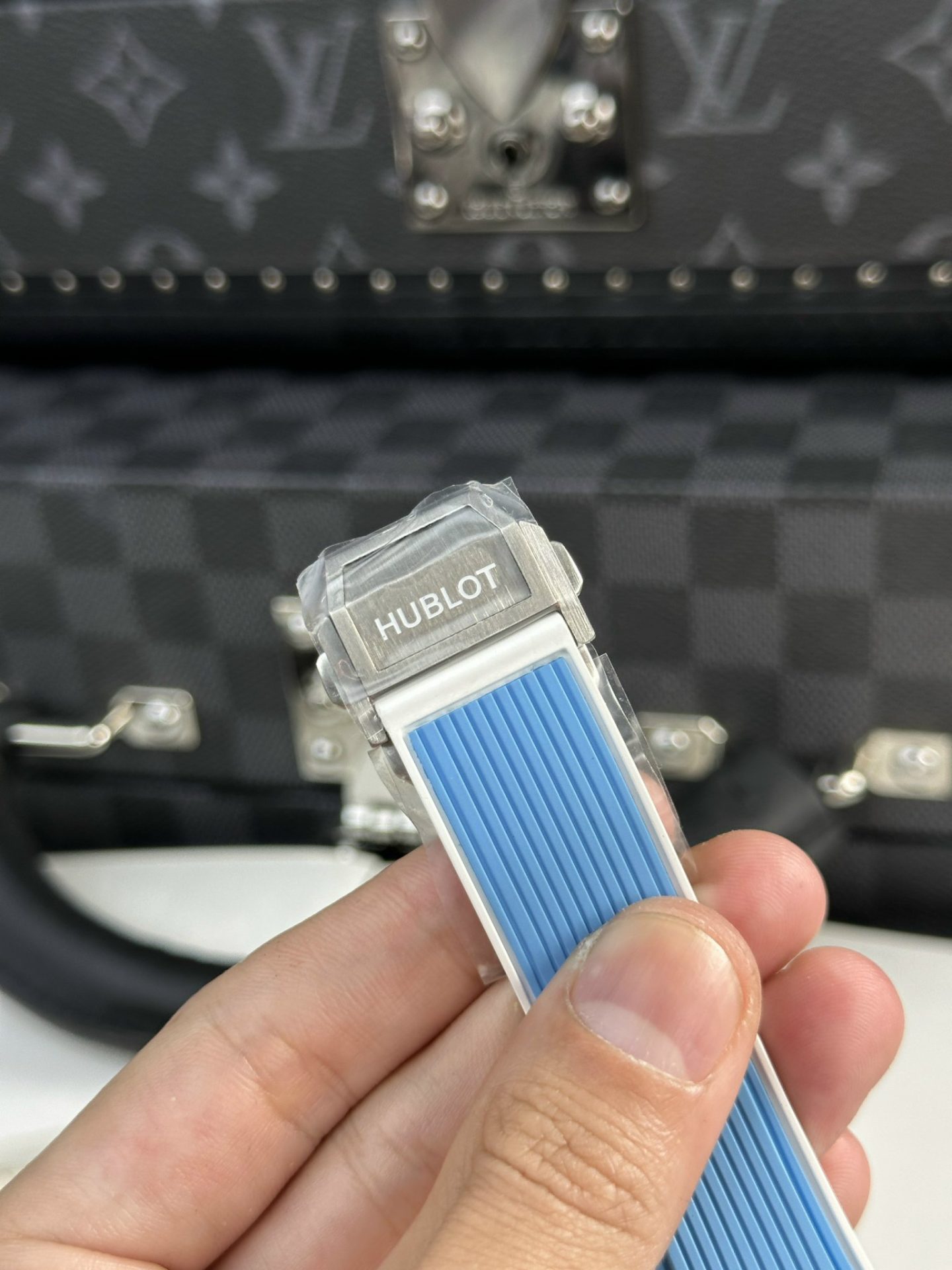 Hublot Best Replica Watch Big Bang Unico Ceramic Sky Blue BBF Factory 42mm