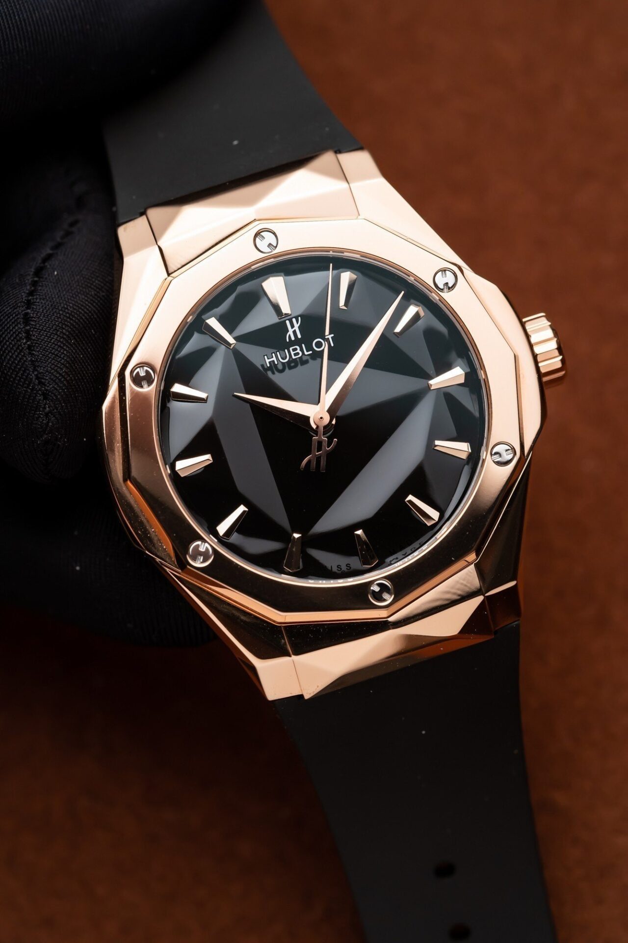 Hublot Orlinski King Gold Replica 1:1 Watch Black APS 40mm