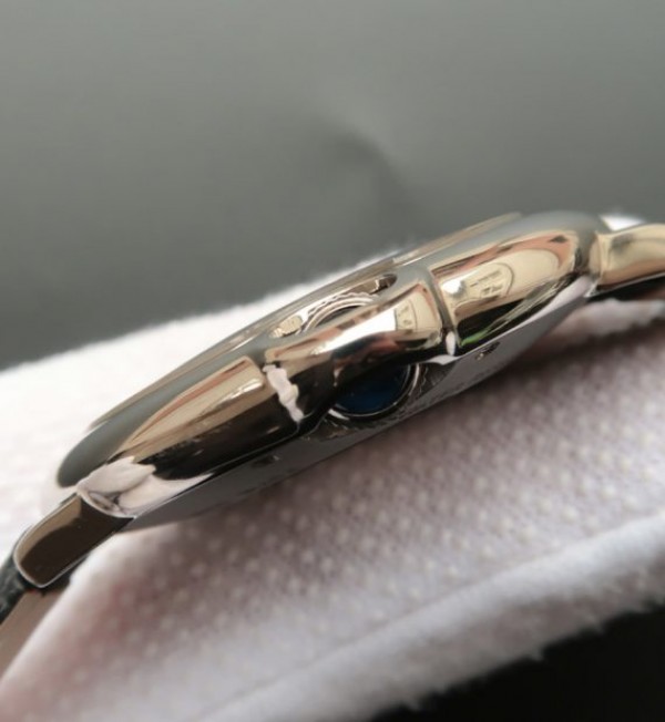 Replica Cartier Ballon Bleu XL 46mm SS Gray Dial Nylon Strap ETA 2824