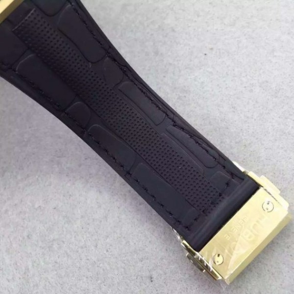 Replica Hublot Big Bang Ferrari Limited Edition YG Black Dial Black Rubber Strap A7753