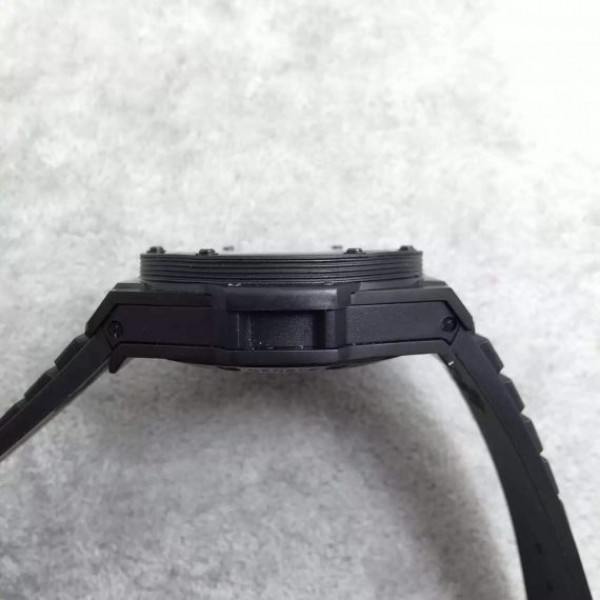 Replica Hublot Big Bang 44mm Vendome Real Tourbillon Ceramic Case Black Gummy