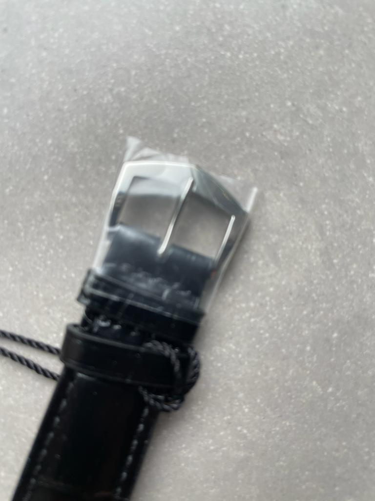 Replica PATEK PHILIPPE Calatrava ZF 5298p Date off White Dial SS bezel ZF factory