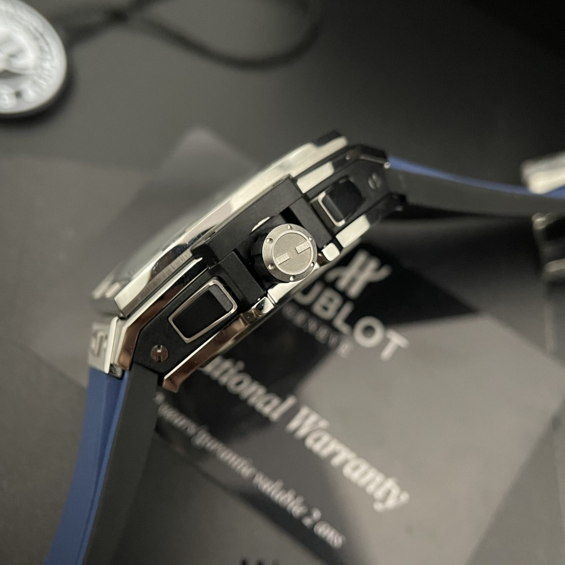 Hublot Spirit Of Big Bang Titanium Replica Watch Rubber Strap MS Factory 42mm