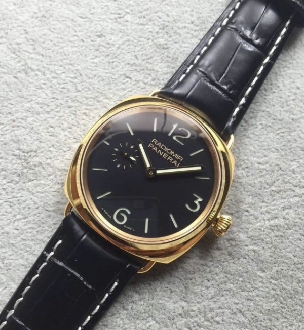 Replica Panerai XF PAM336 Radiomir Brown Leather Strap P.999