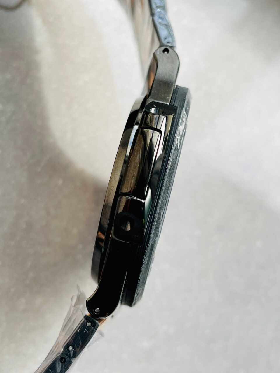 Replica PATEK PHILIPPE Nautilus 5711 DIW Carbon DIWF 1:1 Best Edition Black Textured Dial on Carbon/RG Bracelet 324CS