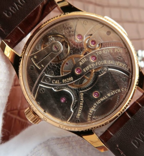 Replica IWC YLF Portuguese YG IW5242 White Dial A95290