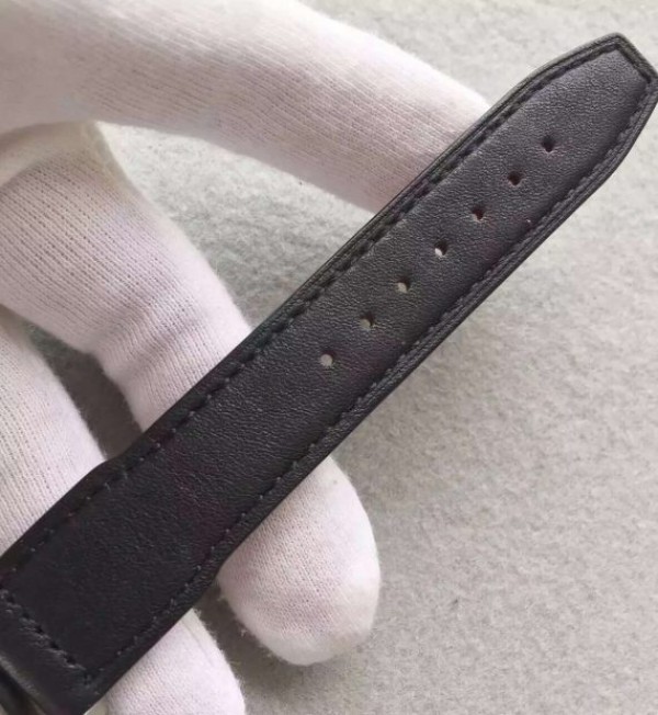 Replica IWC MKF Mark XVIII IW327002 White Dial Leather Strap A2892