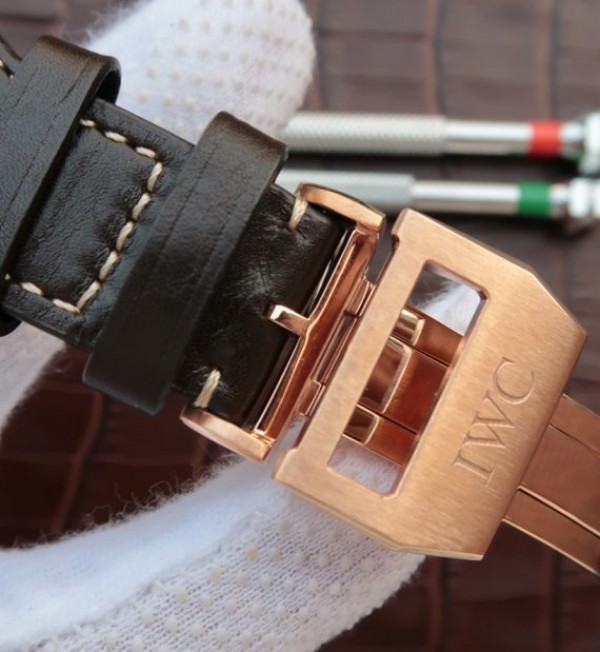 Replica IWC ZF Big Pilot IW500909 Le Petit Prince RG Leather Strap