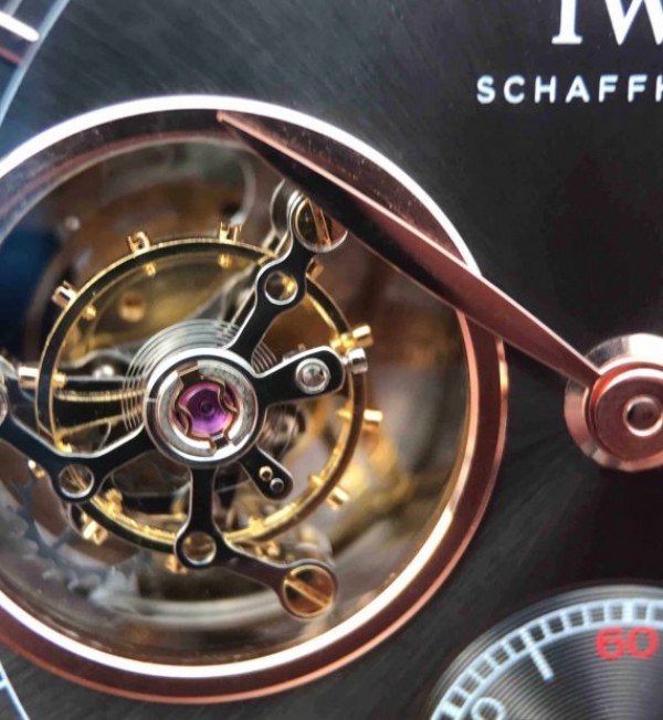Replica IWC AZ Portuguese Tourbillon IW5463 RG Gray Dial