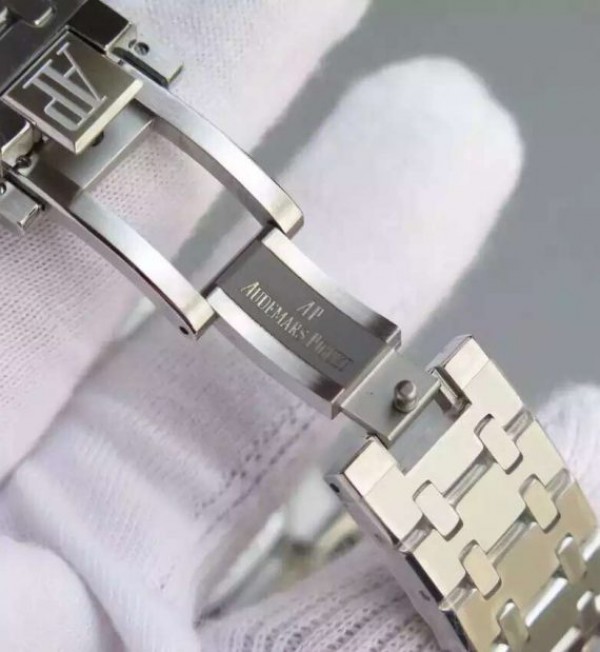 Replica Audemars Piguet Royal Oak Chronograph SS Gray Dial SS Bracelet A7750
