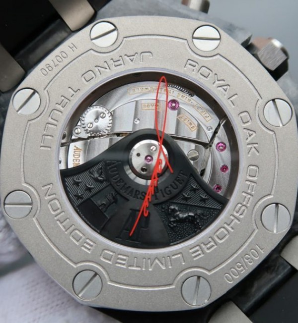 Replica Audemars Piguet JF Royal Oak Offshore Jarno Trulli Forged Carbon A3126
