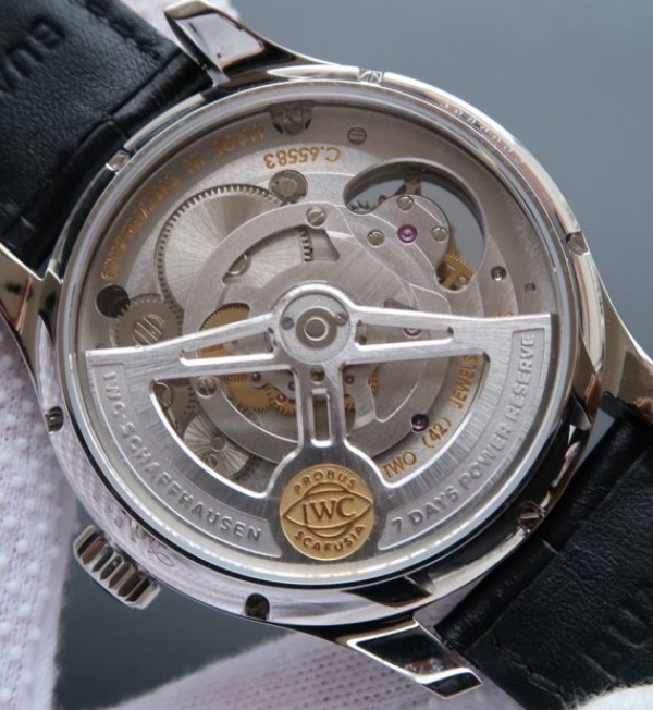 Replica IWC YLF AZ Portuguese Tourbillon Black Dial A98900