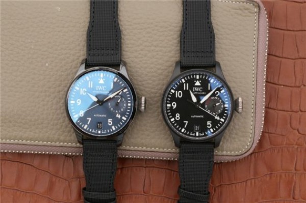 Replica IWC Big Pilot Real PR IW502003 Real Ceramic BOUTIQUE RODEO DRIVE ZF V2 Calfskin Strap A51111