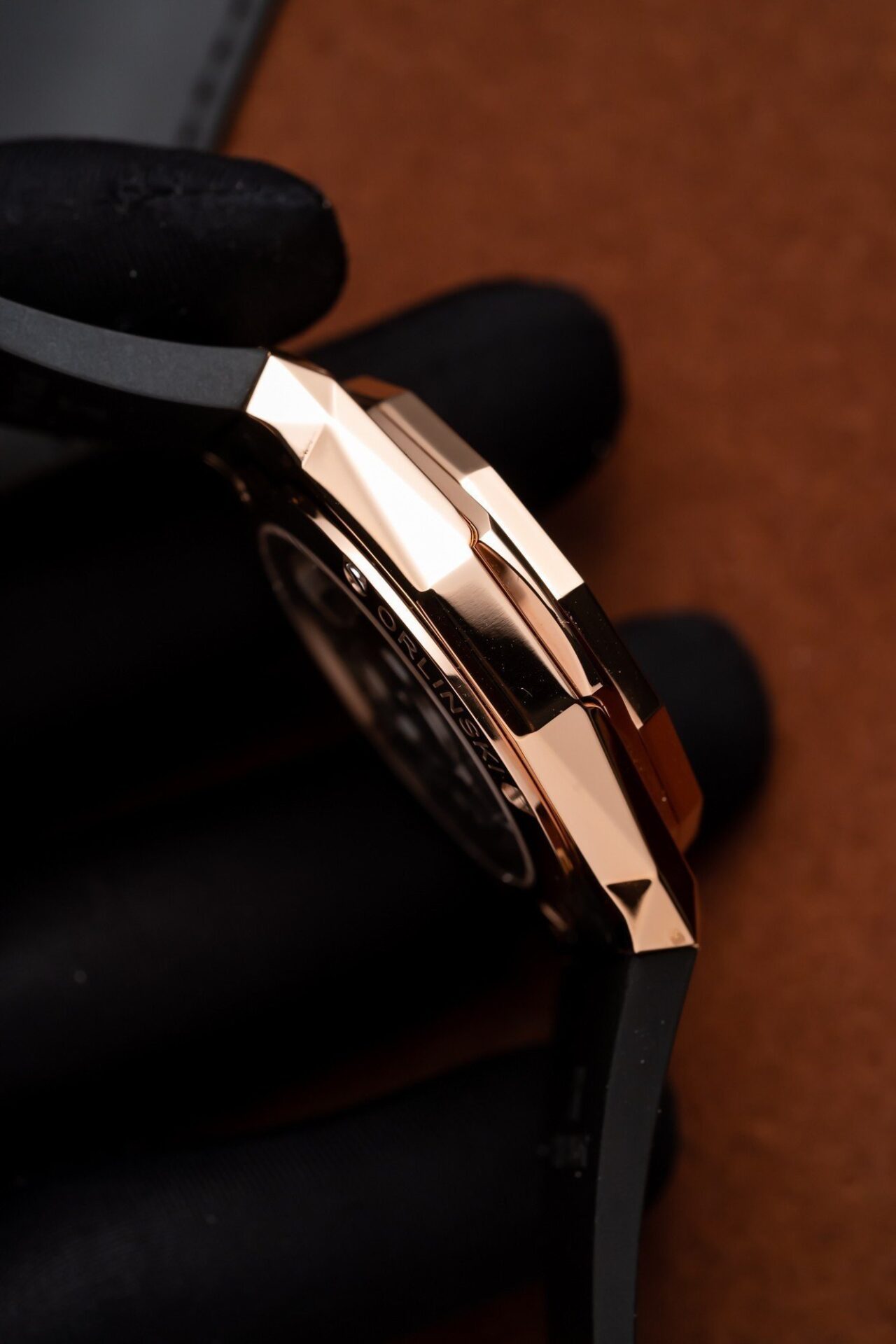 Hublot Orlinski King Gold Replica 1:1 Watch Black APS 40mm