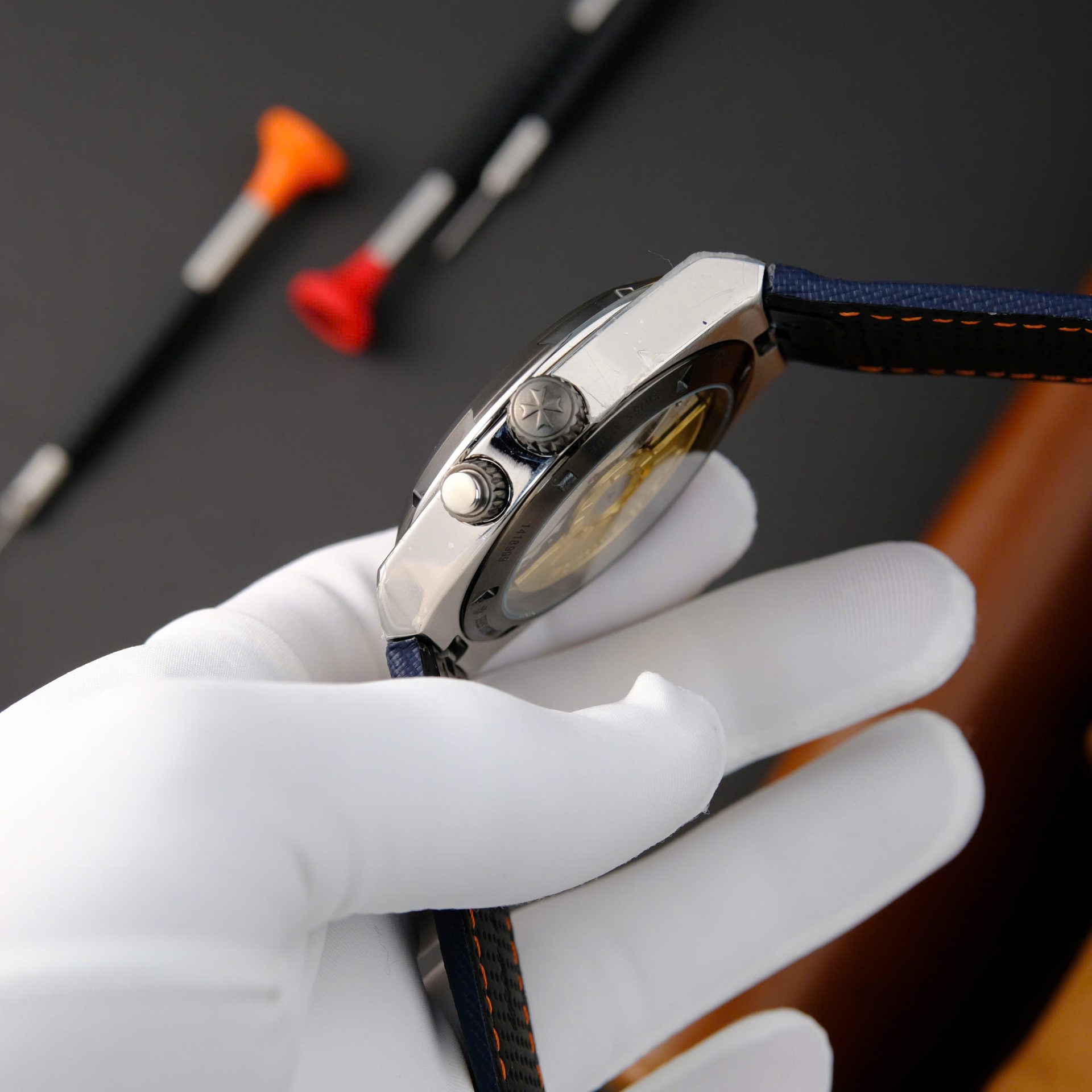 Vacheron Constantin Overseas Dual Time 7900V Replica Watches PZ Factory 41mm