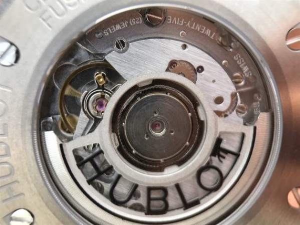 Replica Hublot Classic Fusion 42mm RG JJF White Dial Black Gummy Strap A2892