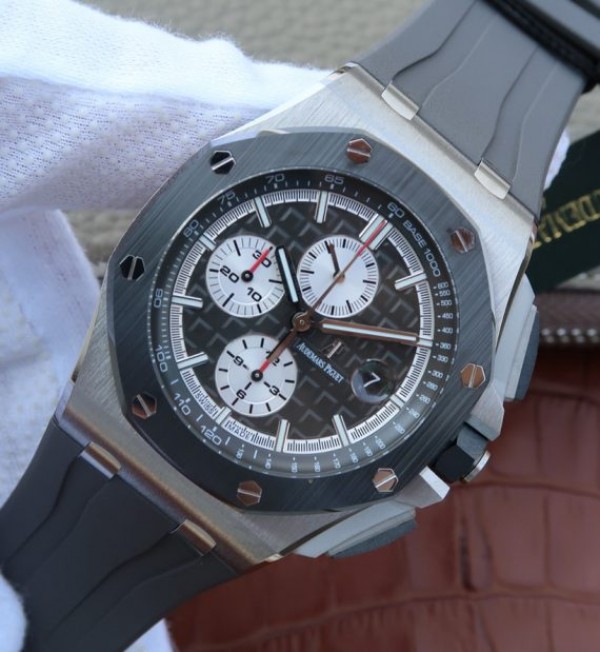 Replica Audemars Piguet JF Royal Oak Offshore 2017 44mm Titanium Gray Dial A3126