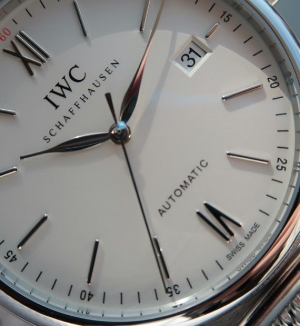 Replica IWC MK Portofino IW356505 Automatic White Dial SS Mesh Bracelet