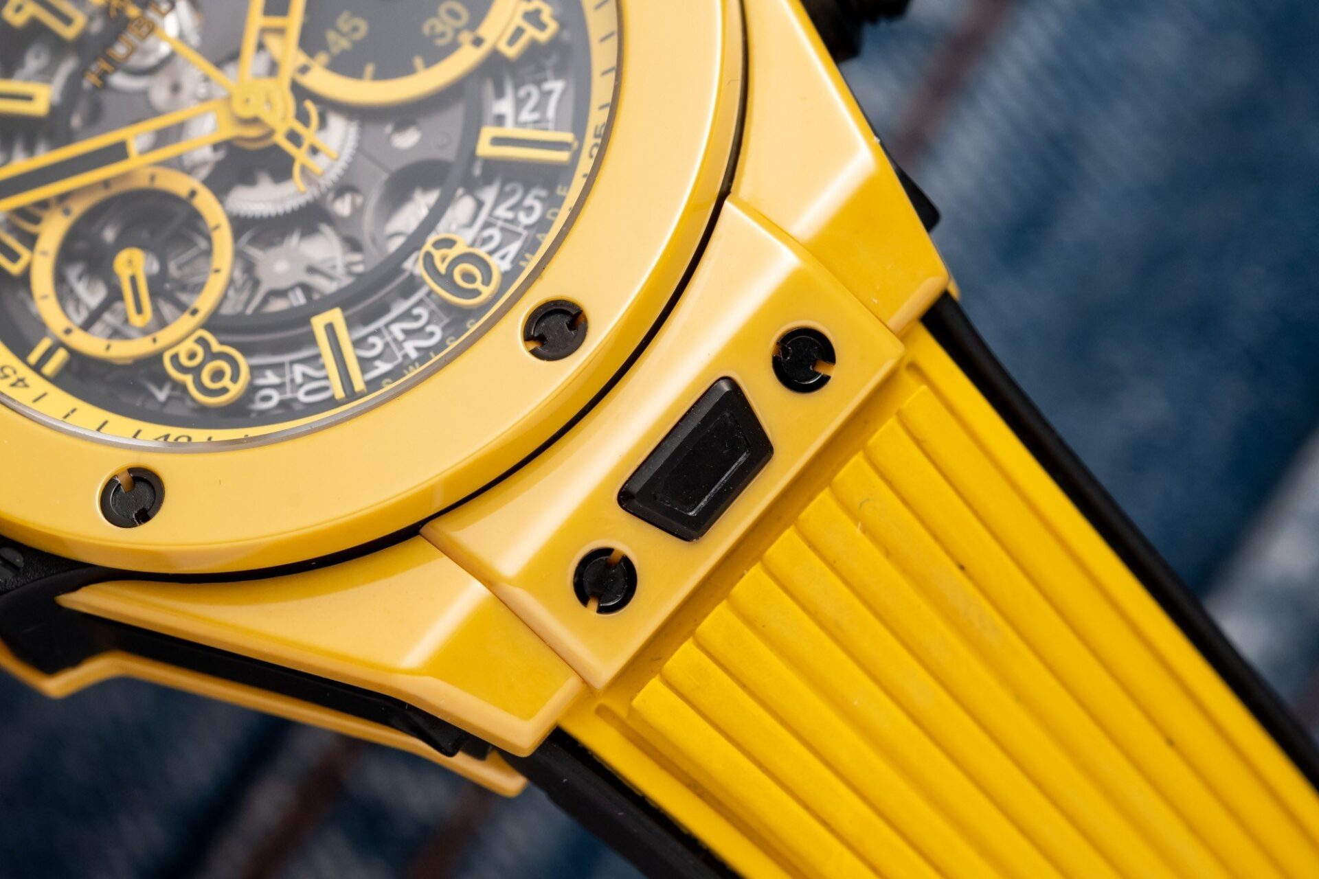 Hublot Big Bang Unico Ceramic Yellow Replica 11 Watch BBF 42mm