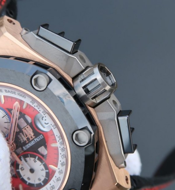 Replica Audemars Piguet JF Royal Oak Offshore 26078 RG Skeleton Dial A3126