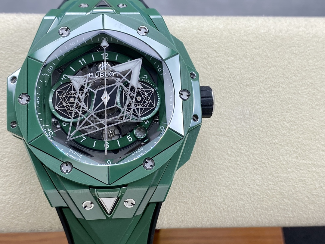 Hublot Big Bang Sang Bleu II Replica Watch Ceramic Green 44mm