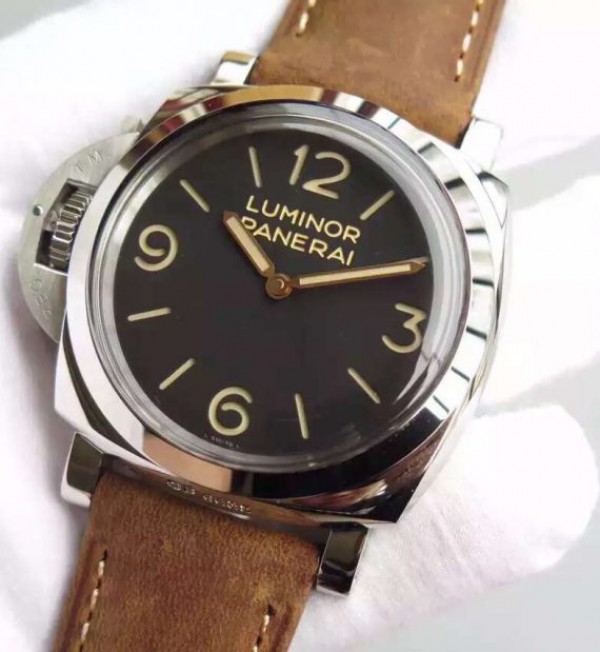Replica Panerai PAM557 Black Dial Brown Asso Strap P.3000 Super Clone