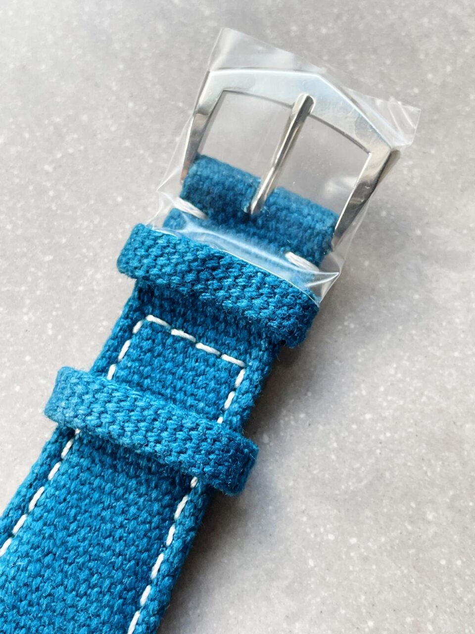 Replica PATEK PHILIPPE Calatrava 6007A-001 SS ZF 1:1 Best Edition Blue Dial on Blue Leather Strap A324CS