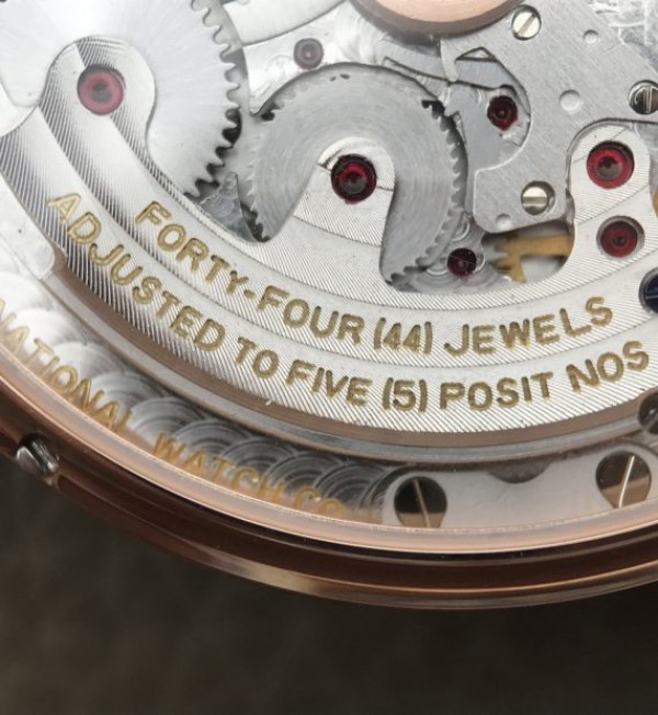 Replica IWC AZ Portuguese Tourbillon IW5046 RG Black Dial
