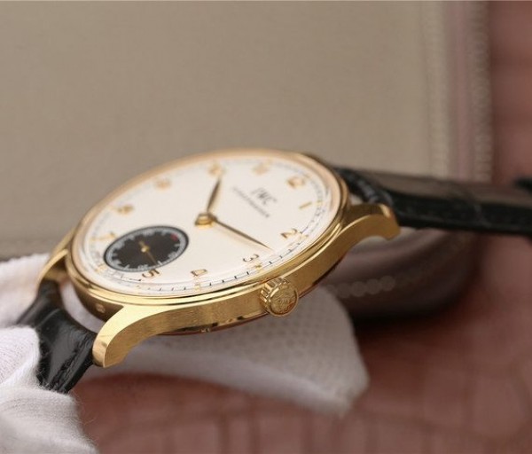 Replica IWC ZF Portuguese IW5454 YG White   Black Dial A6498