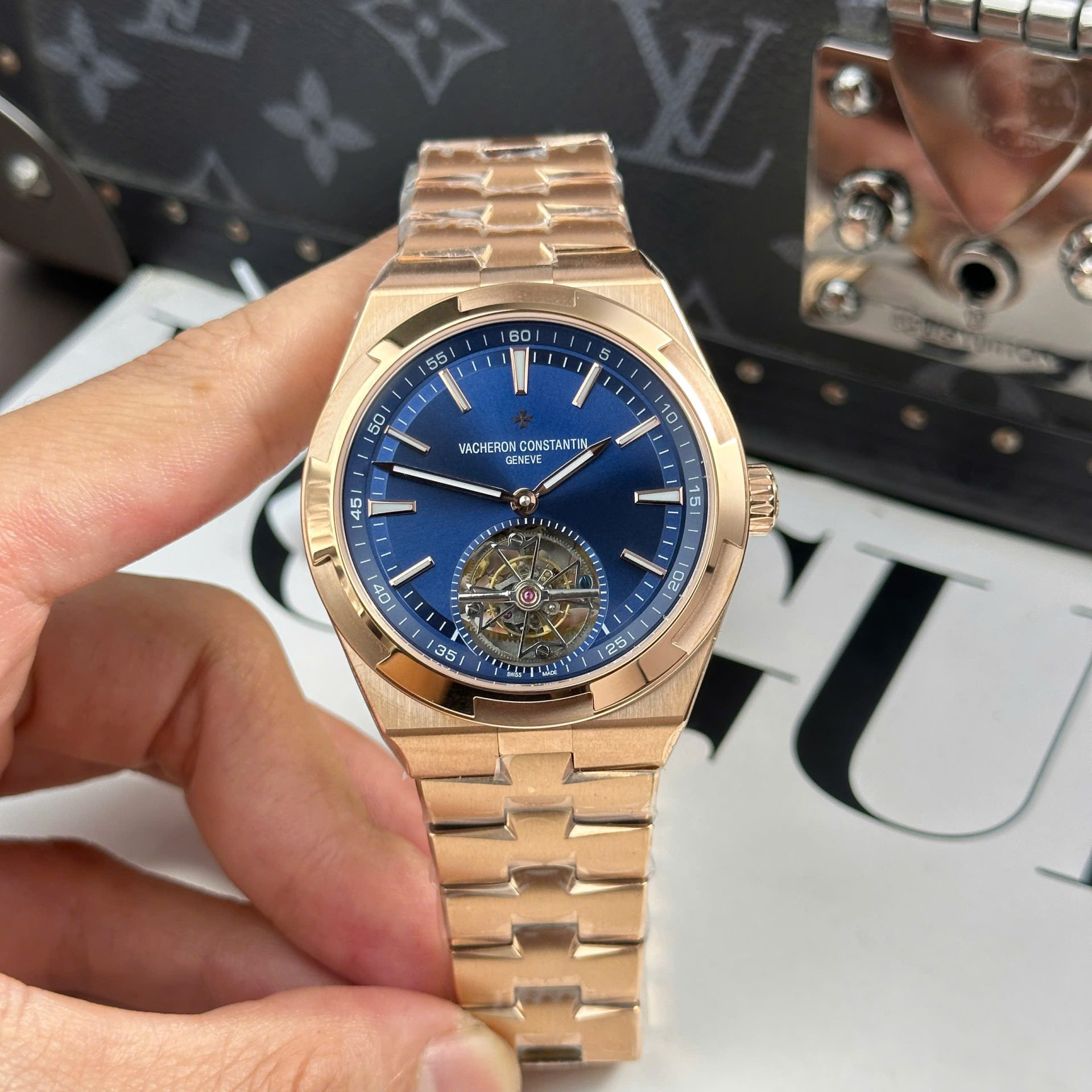 Vacheron Constantin Overseas 6000V Tourbillon Replica Watch 42.5mm