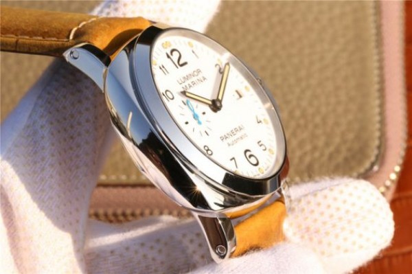 Replica Panerai PAM1499 S XF White Dial Brown Asso Strap P9010