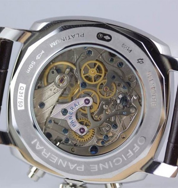 Replica Panerai XF PAM518 Leather Strap Manual Winding Chrono