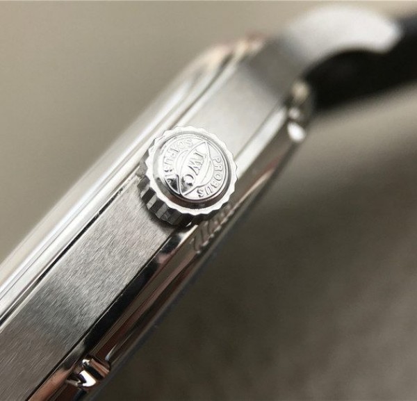 Replica IWC ZF Portuguese IW545407 Black Dial Leather Strap A6498