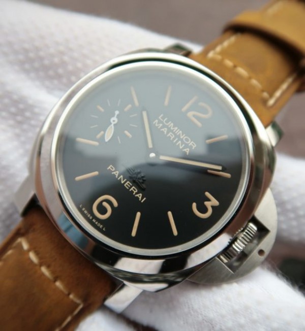 Replica Panerai XF PAM411 Firenze Brown Asso Strap A6497