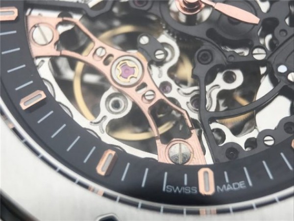 Replica Audemars Piguet Royal Oak 41mm Double Balance Wheel Openworked 15407 SS JF SS Bracelet A3132