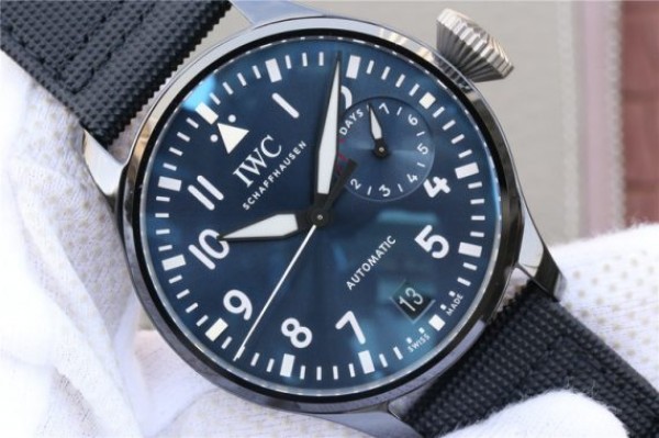 Replica IWC Big Pilot Real PR IW502003 Real Ceramic BOUTIQUE RODEO DRIVE ZF V2 Calfskin Strap A51111