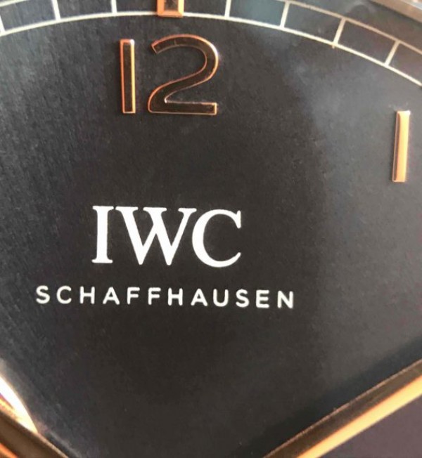 Replica IWC AZ Portuguese Tourbillon IW5463 RG Gray Dial