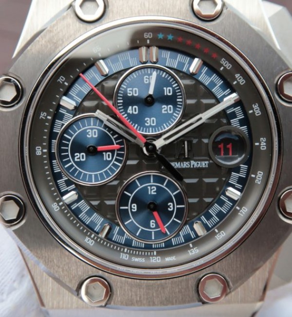 Replica Audemars Piguet JF Royal Oak Offshore Michael Schumacher Blue Dial A3126