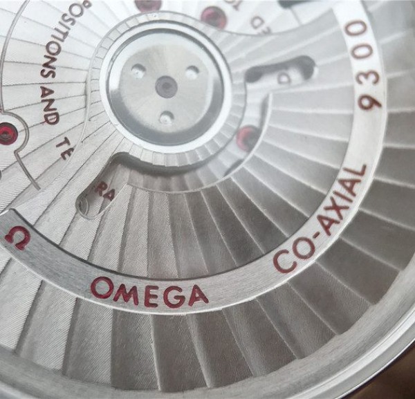 Replica Omega OMF De Ville Chronograph 42mm Blue Dial SS Bracelet A9300