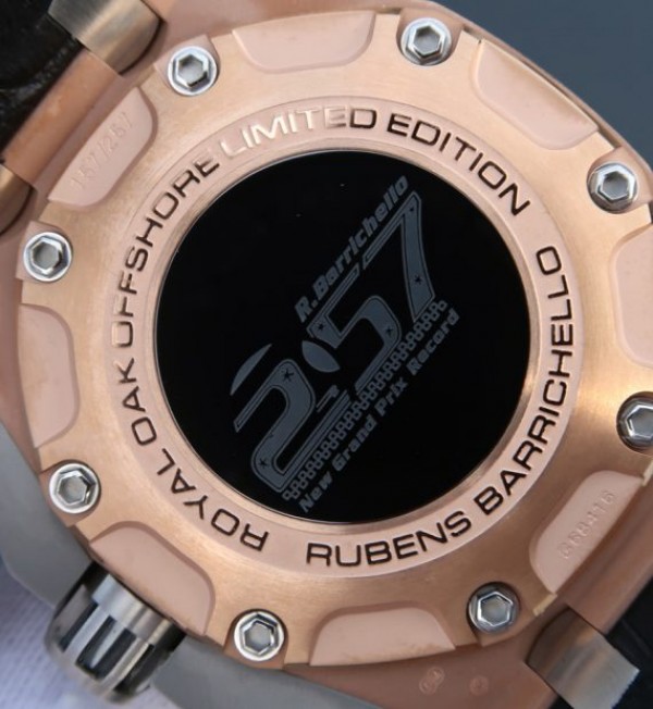 Replica Audemars Piguet JF Royal Oak Offshore 26078 RG Skeleton Dial A3126