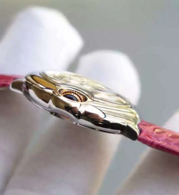 Replica Cartier Ballon Bleu Ladies 28mm SS White Dial Ronda Quartz