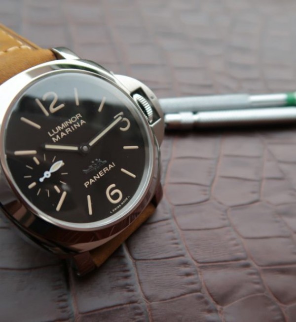 Replica Panerai PAM416 Beverly Hills Brown Asso Strap A6497
