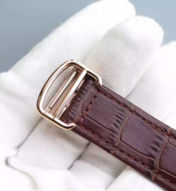 Replica Cartier JF Cartier Calibre de Cartier RG Chronograph White Dial Miyota 9100