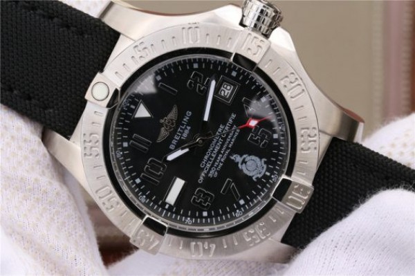 Replica Breitling Avenger Seawolf Royal Marines 350 Years Anniversary Nylon Strap A2836