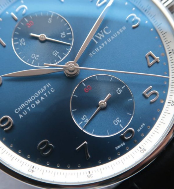 Replica IWC ZF Portuguese Chrono IW371432 Laureus Leather Strap